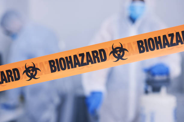 Professional Biohazard Cleanup technician working in Lake Isabella, CA